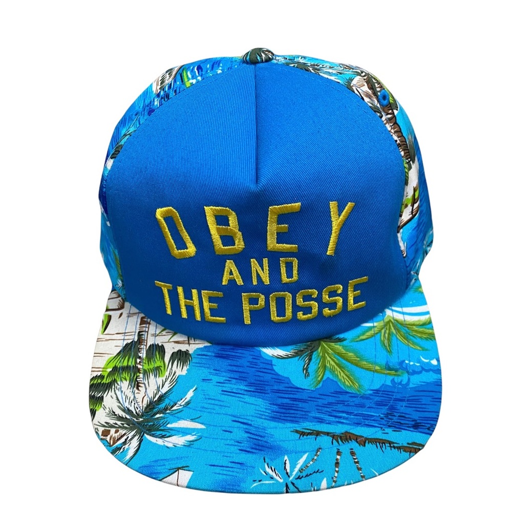 ✨Host Pick!✨ OBEY and the Posse Hat, Hawaiian print